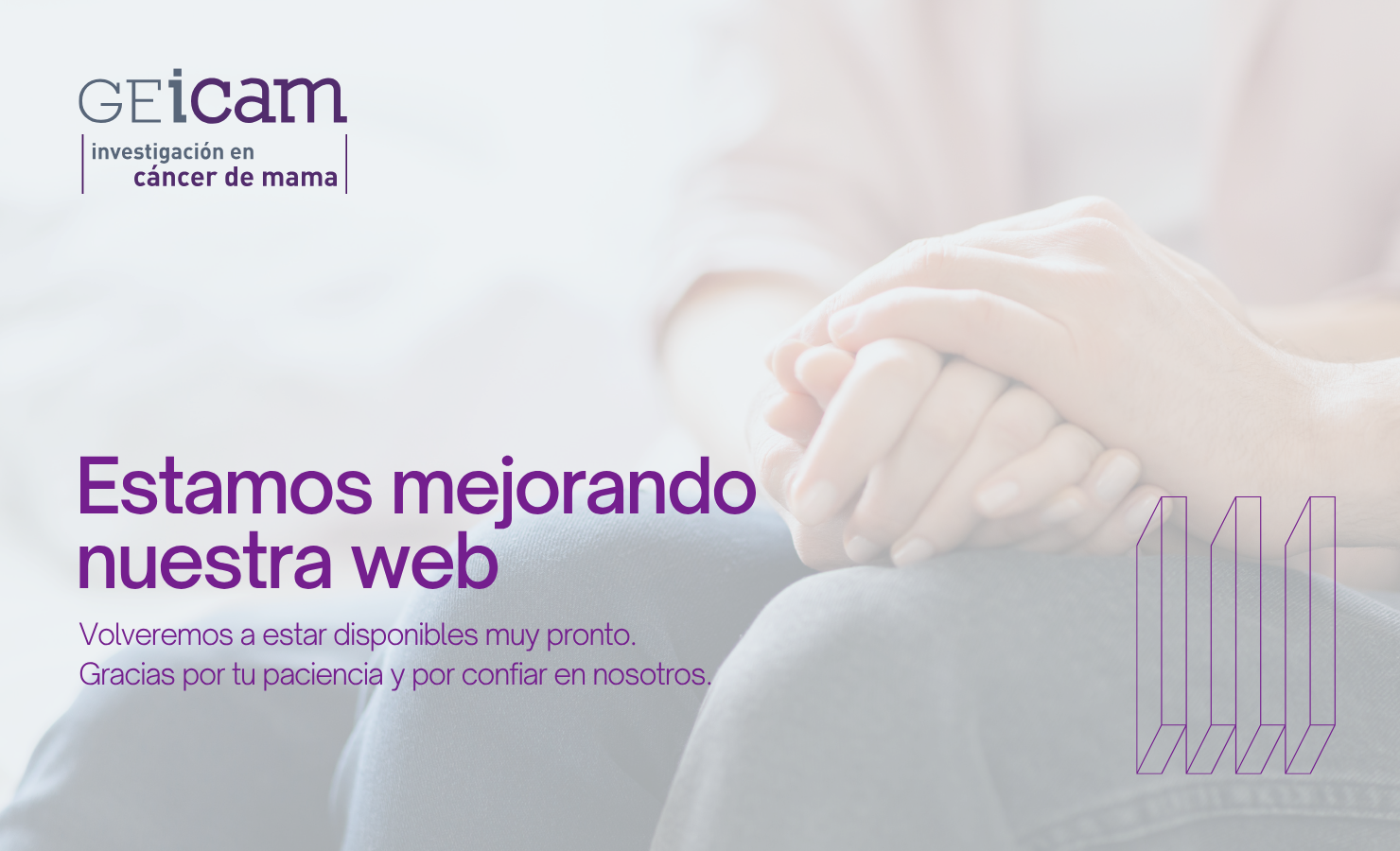 GEICAM - Estamos mejorando nuestra web